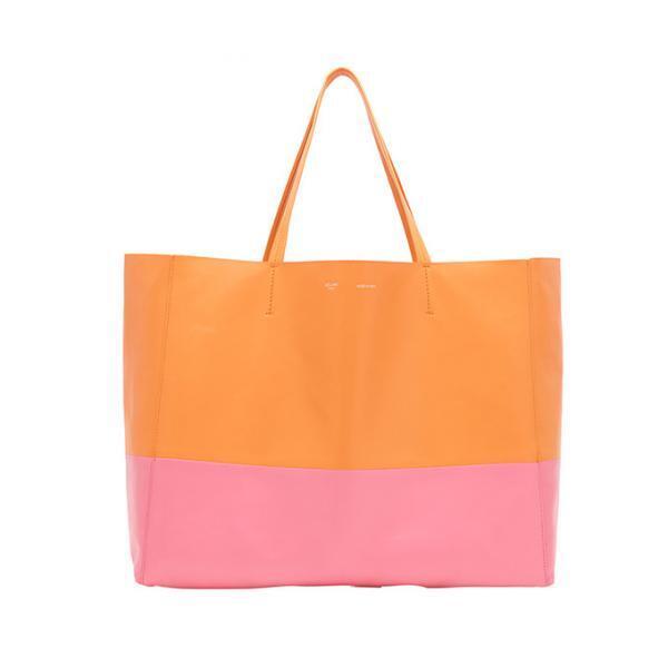 セリーヌのトートバッグ「カバ」から日本限定色、オレンジ×ピンクなど鮮やかな2トーン