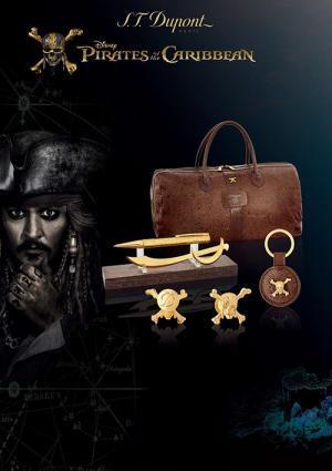エス・テー・デュポンの「パイレーツ・オブ・カリビアン」限定コレクション、ジャック・スパロウを着想源に