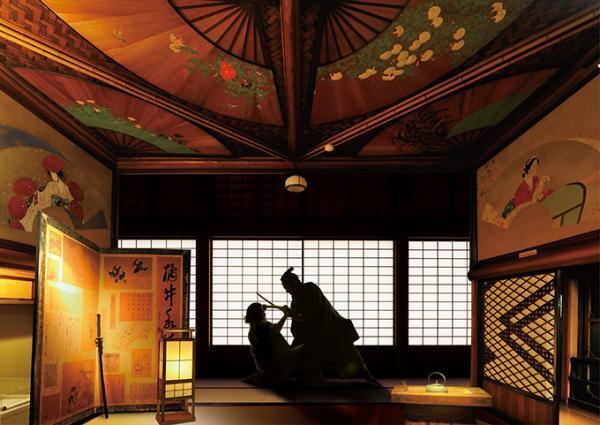 初巡回展「土佐からきたぜよ！ 坂本龍馬展」ホテル雅叙園東京の百段階段より - 龍馬の暗殺シーン再現も