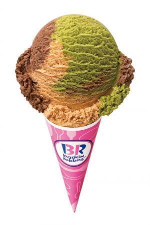 サーティワンからカモフラ柄の限定フレーバー - チャレンジ・ザ・トリプルも実施