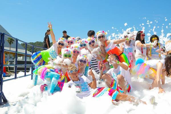 「バブルラン2017」新潟・宮城・大阪・東京・愛知で開催 - 泡まみれで走るランイベント