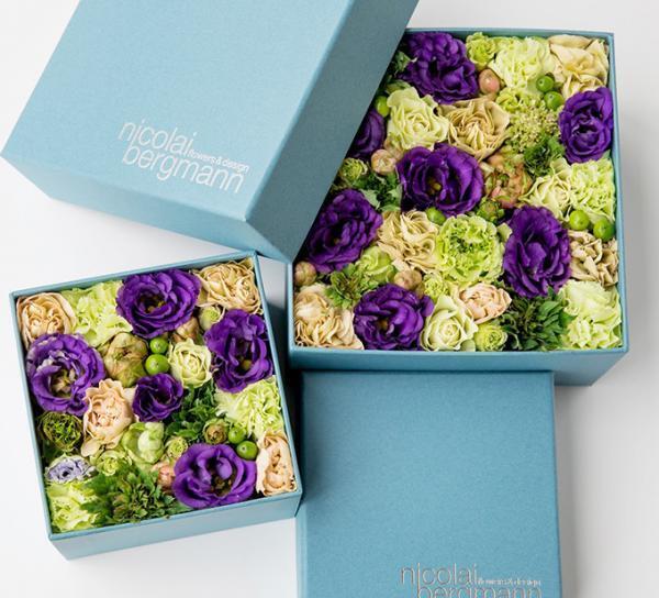 ニコライ バーグマンから、父の日を祝うフラワーボックス - 初夏にぴったりなさわやかなライトブルー