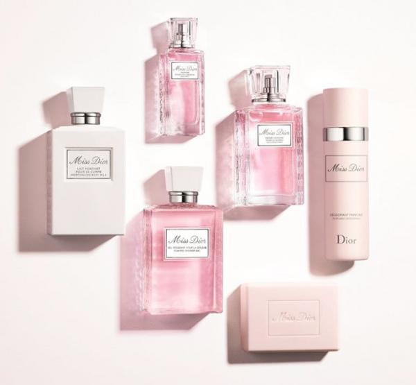 ディオールの人気フレグランス「ミス ディオール」からボディスプレーが登場
