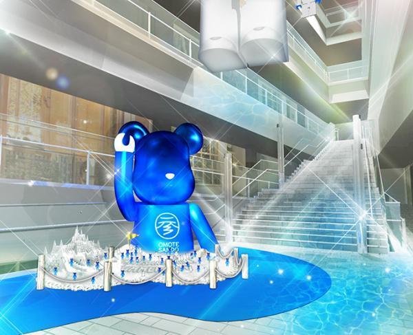 世界最大級のベアブリック(BE@RBRICK)が表参道ヒルズに登場、アーカイブ展示イベントも
