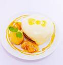 お台場のハローキティカフェに夏限定メニュー、リボンをデザインしたパンケーキやアップルマンゴーパフェ