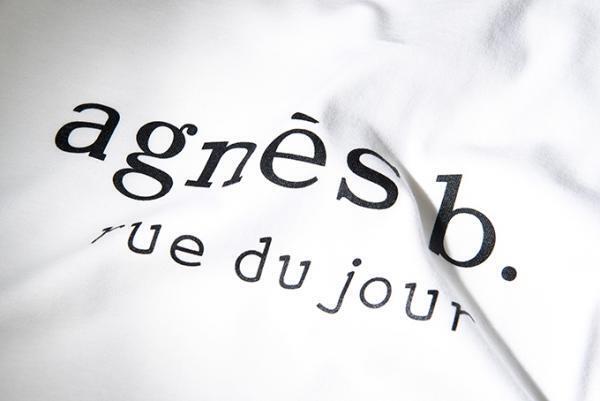 「アニエスベー」×「アダム エ ロペ」コラボTシャツ、90'sのストリートなボックスロゴを配して