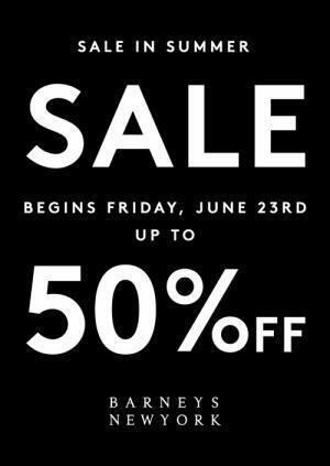 バーニーズ　ニューヨークがサマーセールを開催、メンズ・ウィメンズのウェアから小物まで最大50％オフ