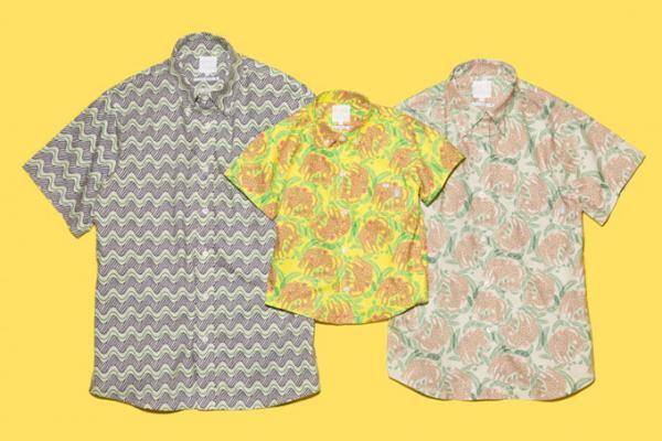 ザ・ノース・フェイス×ミナ ペルホネンの「かりゆしウエア」”沖縄の自然”をテーマにしたシャツ