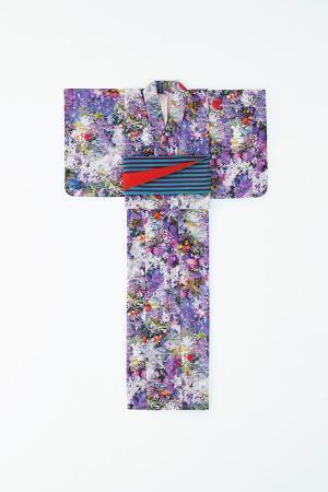 蜷川実花のM / mika ninagawaから三越伊勢丹限定ゆかた - 鮮やかな花の写真をプリント