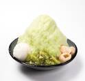 アイスモンスターの夏季限定「キウイかき氷」ジューシー食感のキウイとライチシャーベットをトッピング