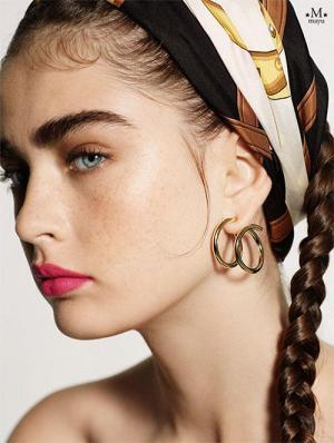 MAYUの新作ジュエリー、ヒップホップの“韻”をイメージしたフープピアス