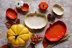 ル・クルーゼからハロウィン限定「かぼちゃ型のお鍋」ミニサイズやお揃いのお皿も