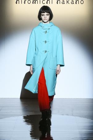 ヒロミチナカノ 2017年秋冬コレクション - 色遊びでポップに仕上げるスクールガール