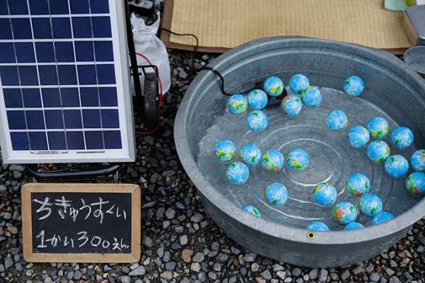 京都嵐山の法輪寺で「宙フェス」屋形船から見上げる渡月橋と月、アートなオブジェと星空のコラボ