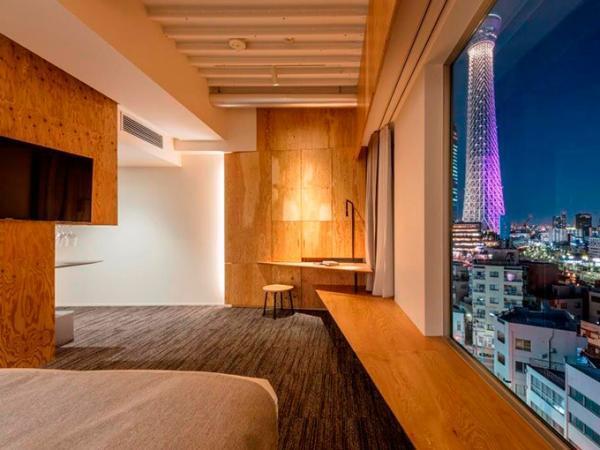 隈研吾デザイン監修のホテル「ONE@Tokyo」東京・押上の東京スカイツリー近くにオープン