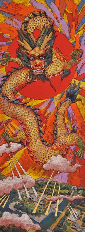 展覧会「絹谷幸二 色彩とイメージの旅」が京都で - アフレスコ技法を駆使した鮮やかな代表作が集結