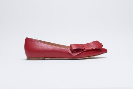 伊シューズブランド「ジャンヴィト ロッシ」1号店を松屋銀座に、リボン付きフラットシューズを限定発売