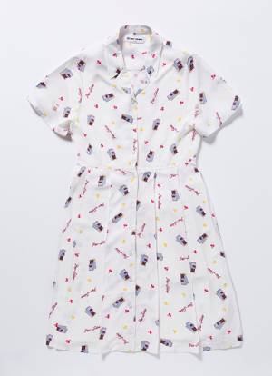 パックマン柄のワンピースやバッグが登場、銀座三越でパックマンのイベント開催