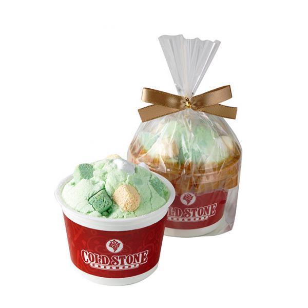 コールドストーンのアイスクリームが「バスボム」に、爽やかな青リンゴの香り