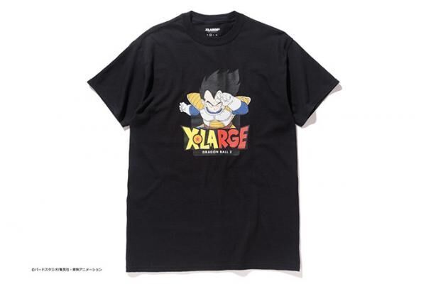 XLARGE×アニメ『ドラゴンボールZ』べジータ、トランクス、魔人ブウをデザインしたTシャツ発売