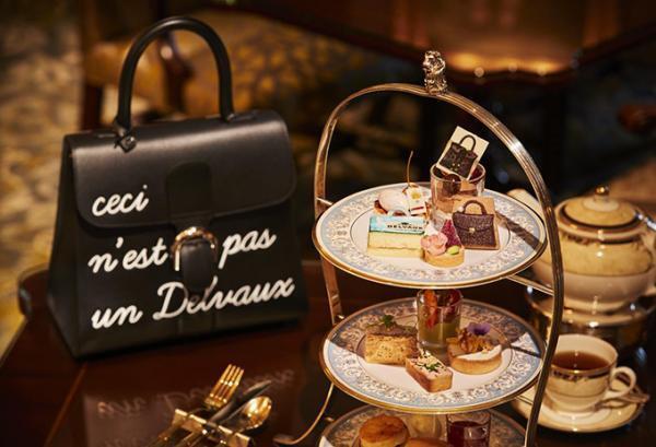 リッツカールトン大阪で「デルヴォー」のアフタヌーンティー、ワッフルなどのベルギー菓子や田舎風パテ