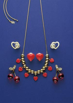 ミュベール中山路子の「グランマティック」から新作ジュエリー、レトロなハートや瞬く星のアクセサリー