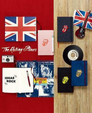 モレスキンの「ザ・ローリングストーンズ」をフィーチャーしたノートブックコレクション