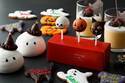 パレスホテル東京のハロウィンメニュー、魔女の帽子がアクセントのケーキやお化けモチーフのパン