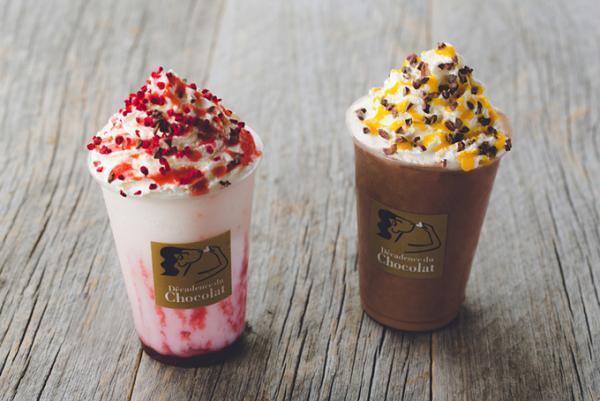 「デカダンス ドュ ショコラ」から果実を合わせた濃厚チョコスムージー、銀座本店限定で発売