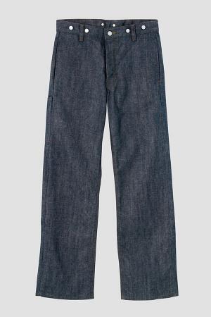 マーガレット・ハウエル×エドウイン、コラボデニム登場 - ワイドシルエットのペインターパンツ