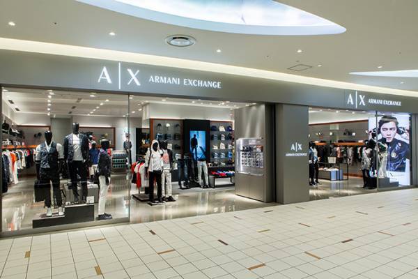 A|Xアルマーニ エクスチェンジ最大規模の新店舗「ダイバーシティ東京」に、メンズアンダーウェア展開
