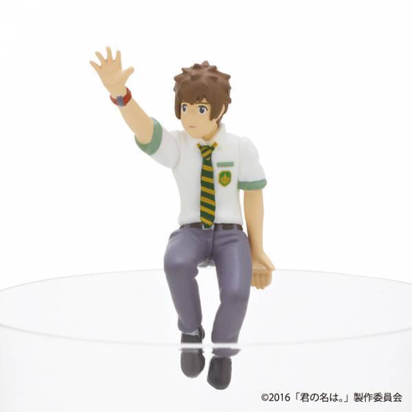 「君の名は。」がコップのフチに！初のフィギュア化で瀧＆三葉アニメ版名シーンを再現