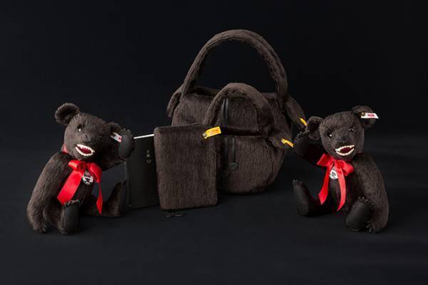 独ぬいぐるみ「シュタイフ」×ほぼ日手帳 -「誤解されやすいくま」がモチーフの手帳カバーやモヘアバッグ