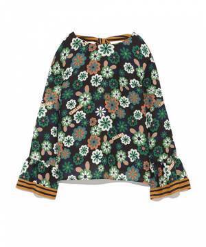 リリー ブラウン×明治CHELSEA、ヴィンテージ感あふれるフラワープリントブラウスやブーツなど