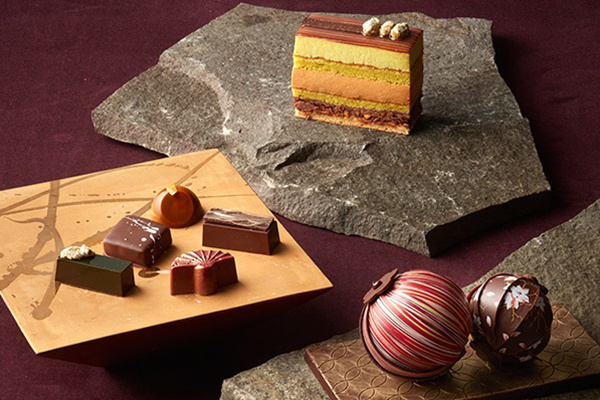 手毬チョコや和がテーマのボンボンショコラなど販売、ホテル雅叙園東京の新パティスリー「栞杏1928」