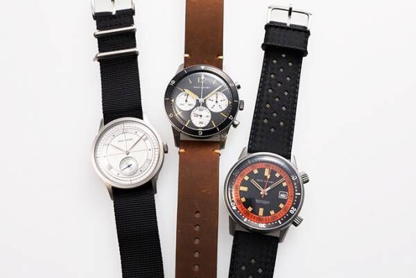 時計ブランド「ダン・ヘンリー」日本初上陸、各時代のヴィンテージウォッチをオマージュしたデザイン