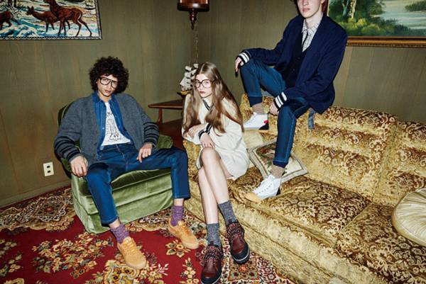 オニツカタイガー×アンドレア ポンピリオ、ストリート着想の新プレッピーシューズ＆ダウンジャケット