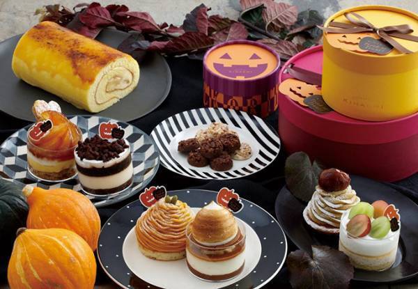 パティスリー キハチのハロウィンスイーツ、かぼちゃモンブランやジャック・オ・ランタン入りのチョコ