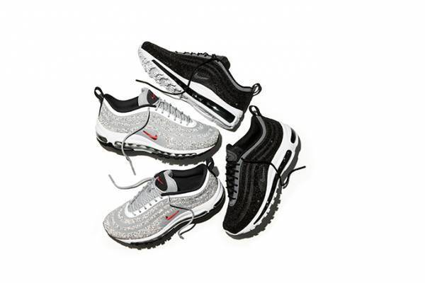 ナイキ、スワロフスキー・クリスタルを敷き詰めたスニーカー「ナイキ エア マックス 97 LX」を発売