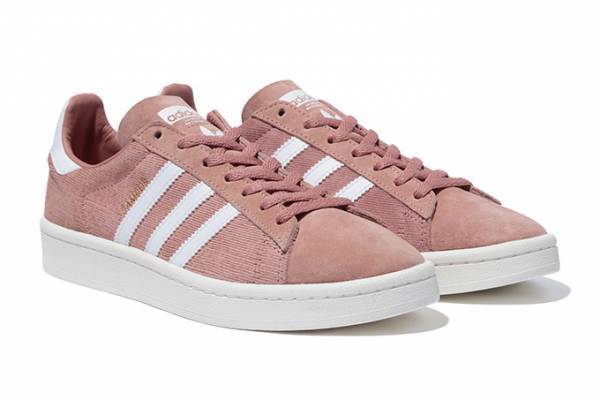 アディダス オリジナルスのシューズ「CAMPUS W」から、ピンク＆ブルーの限定新色が発売