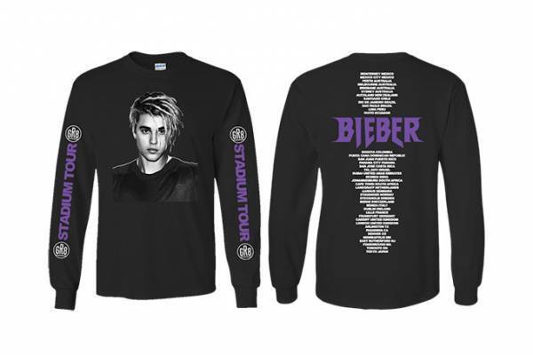 ジャスティン・ビーバーの公式ツアーアパレル、原宿＆新宿で数量限定発売 - 日本限定品も