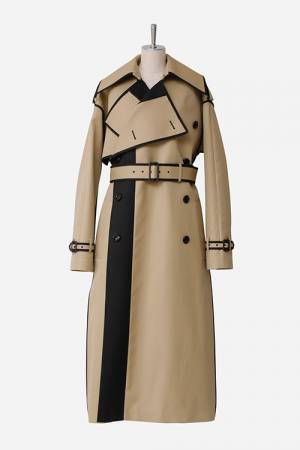 ビューティフルピープルの新作トレンチ - 京都服飾文化研究財団に収蔵、”買えるミュージアムピース”