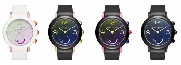 マーク ジェイコブスがポップなハイブリッドスマートウォッチ発売、自撮りシャッター機能も