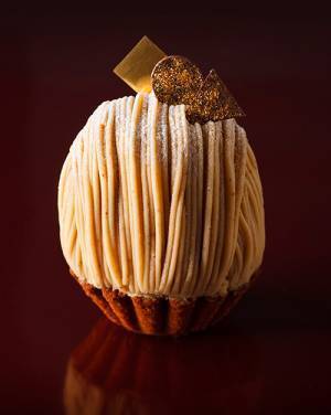 「スーパーモンブラン」ホテルニューオータニ東京・幕張・大阪に登場、和栗そのものの甘さを楽しむ和ケーキ