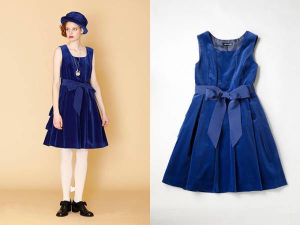 ジェーンマープル、”ベルベット”のセットアップ＆リボン付きワンピースでクラシックコーデ