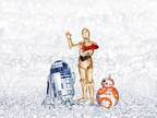 スワロフスキー、『スター・ウォーズ』よりC-3PO・R2-D2・BB-8のクリスタルオブジェ発売