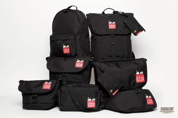 マンハッタン ポーテージ×ピーナッツ、スヌーピー＆ウッドストックを刺繍で描いたコラボバッグ発売
