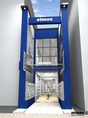 アトモス、表参道に新店舗「アトモス ブルー オモテサンドウ」をオープン