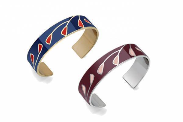 「アガタ パリ」現代アートが着想源の新作ジュエリー、秋色バングルやリーフ型のピアス＆ネックレス
