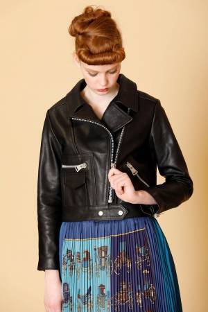 ジェーンマープルドンルサロン、完全国内生産のレザーライダースジャケットを発売